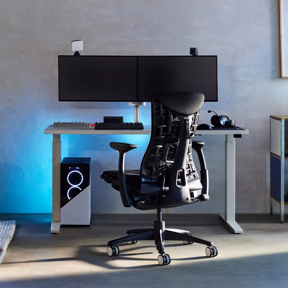 Кресло Herman Miller X Logitech G Embody Gaming Black