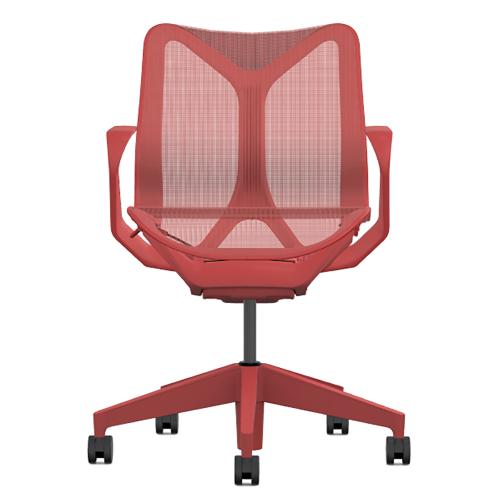 Кресло Herman Miller Cosm, низкая спинка, цвет Canyon, нерегулируемые подлокотники