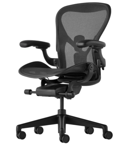 Кресло Herman Miller Aeron Graphite, размер A