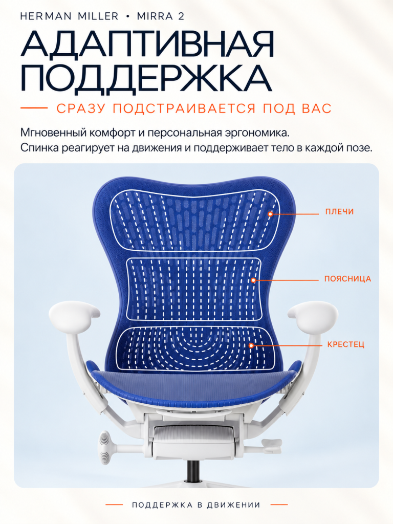 Эргономичное кресло herman miller Эргономичное кресло herman miller
