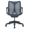 Кресло Herman Miller Cosm, низкая спинка, цвет Nightfall, нерегулируемые подлокотники