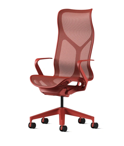 Кресло Herman Miller Cosm, высокая спинка, цвет Canyon, нерегулируемые подлокотники