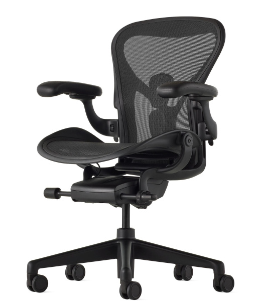 Кресло Herman Miller Aeron Black Onyx (Gaming), размер A