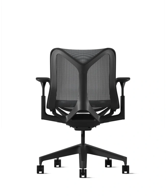 Кресло Herman Miller Cosm, низкая спинка, цвет Graphite, регулируемые подлокотники