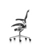 Кресло Herman Miller Aeron Graphite / Polished Aluminum, размер B