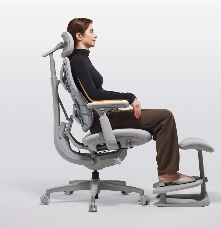 Кресло LiberNovo Omni Dynamic Space Grey, 45 см