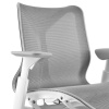 Кресло Herman Miller Cosm, низкая спинка, цвет Mineral, регулируемые подлокотники