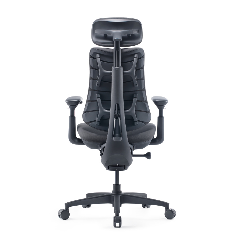 Кресло LiberNovo Dynamic Omni OC1 Gen (обновленная версия), размер 45 см, цвет Graphite, с подставкой для ног. Глобальная версия