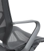 Кресло Herman Miller Cosm, низкая спинка, цвет Graphite, нерегулируемые подлокотники