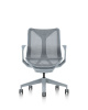 Кресло Herman Miller Cosm, низкая спинка, цвет Glacier, нерегулируемые подлокотники