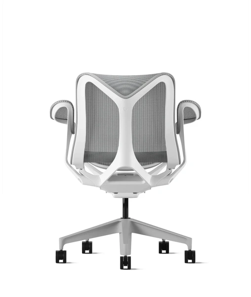 Кресло Herman Miller Cosm, низкая спинка, цвет Mineral, подлокотники «лепестки» (Leaf)