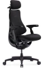 Кресло Libernovo Omni SE/S1, механическая версия, Obsidian Black, 48 cm, глобальная версия, с подставкой под ноги