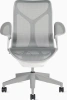 Кресло Herman Miller Cosm, средняя спинка, цвет Mineral, подлокотники «лепестки» (Leaf)
