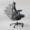Кресло LiberNovo Omni Dynamic Midnight Black, 48 см