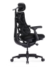 Кресло Libernovo Omni SE/S1, механическая версия, Obsidian Black, 48 cm, глобальная версия, с подставкой под ноги