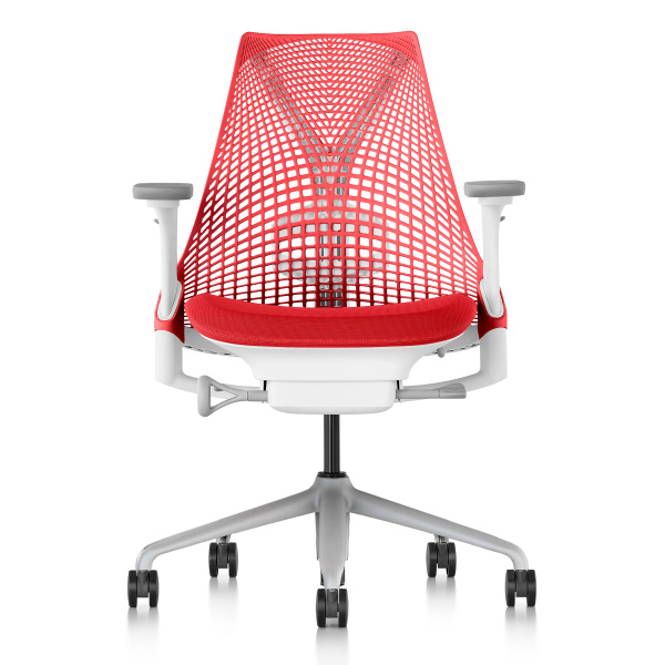 Кресло Herman Miller Sayl, Red / Fog